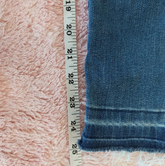 Denim Forum Nico Mid Rise Skinny Crop Jeans Size 26 - Picture 11 of 11